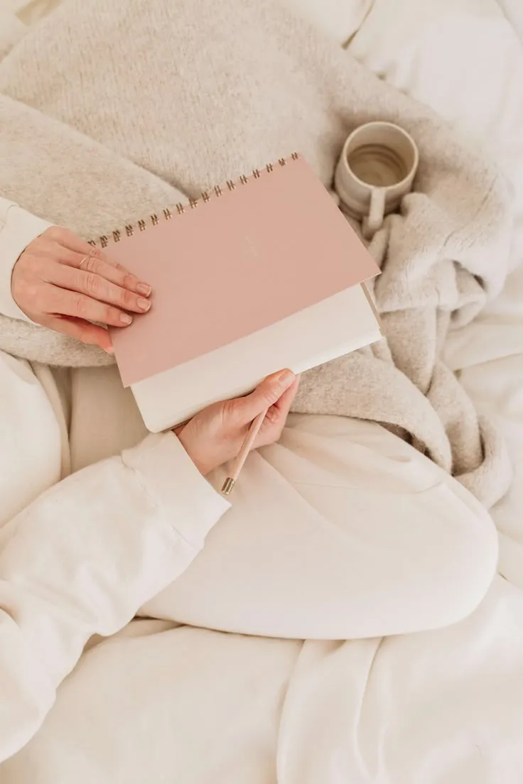 Journal page with reflection space below habit rows